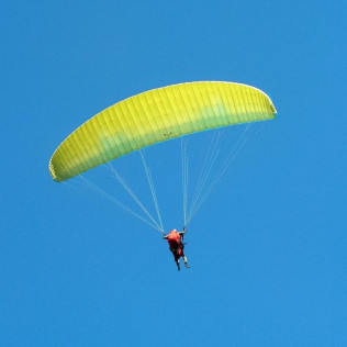 Vuelo en Parapente (Conil de la Frontera, Cádiz)
