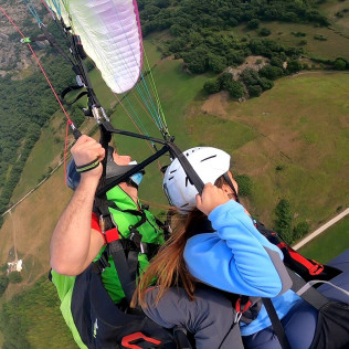 Vuelo en Parapente con Vídeo (Navarra)