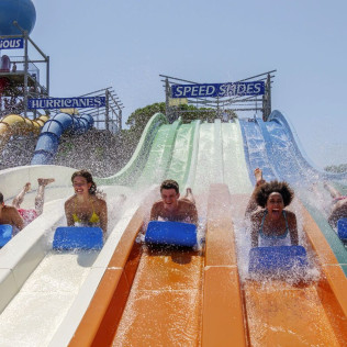 Entrada a Water World (Lloret de Mar, Girona)