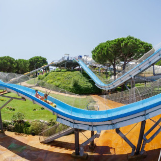 Entrada a Water World (Lloret de Mar, Girona)