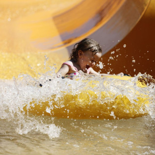 Entrada a Water World (Lloret de Mar, Girona)