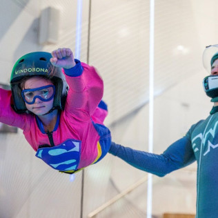 Vuela el Triple: Túnel del Viento para Niños en Windobona (Madrid)