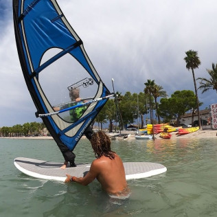 Curso de Windsurf (Puerto de Alcudia, Mallorca)