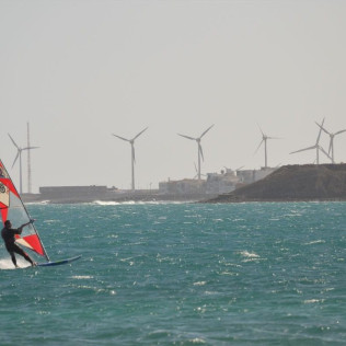 Clase de Windsurf (Tarajalillo, Gran Canaria)