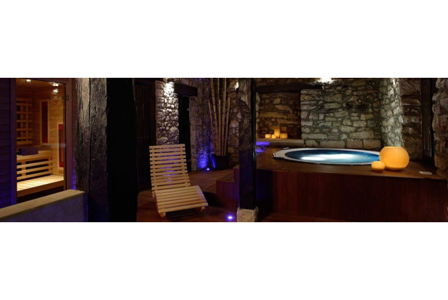 Circuito Spa Privado y Masaje a elegir en Spa Rural Los Ánades (Abánades, Guadalajara)