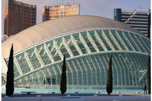 Entrada al Oceanogràfic y al Hemisfèric (Valencia)