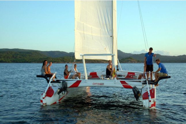 Paseo en Catamarán desde Fornells (Menorca)