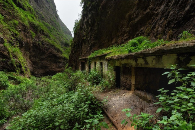 Ruta del Miedo en el Barranco de Badajoz (Tenerife)