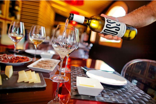 Cata Gourmet: Visita a Bodega con Cata de Vinos, Degustación de Aceite y Tapas en Masia Serra (Cantallops, Girona)