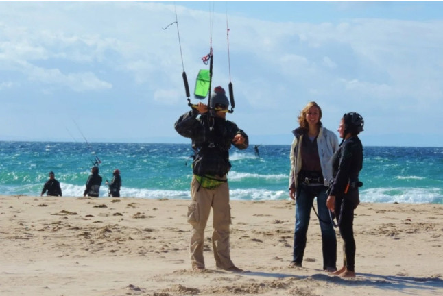 Curso de Kitesurf Semi-Privado para dos (Tarifa, Cádiz)