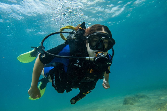 Bautismo de Buceo en el Mar (Tossa de Mar, Girona)