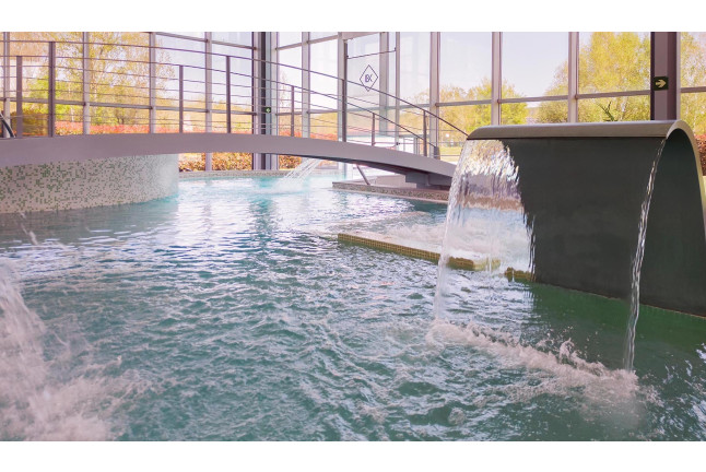 Circuito Termal y Masaje Cervicodorsal en IBERIK Augas Santas Balneario & Golf 4* (Pantón, Lugo)