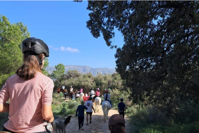 Ruta a Caballo para dos (Alicante)