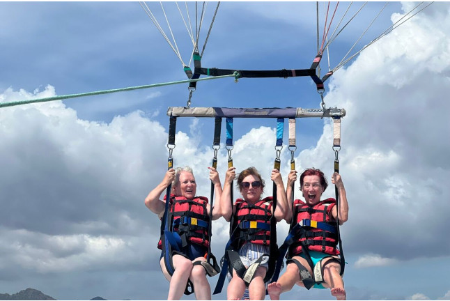 Parasailing (Cala Bona, Mallorca)
