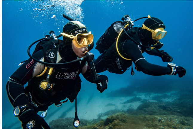 Bautismo de Buceo en el Mar (Tossa de Mar, Girona)