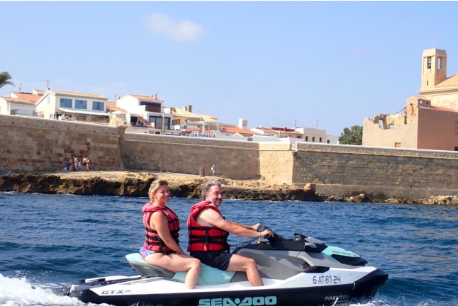 Excursión en Moto de Agua a la Isla de Tabarca o La Manga desde Torrevieja (Alicante)