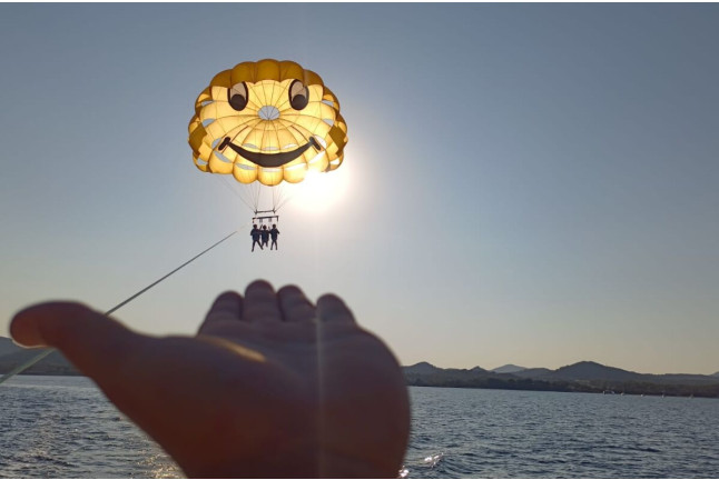 Parasailing (Cala Bona, Mallorca)
