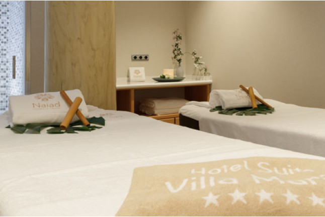 Circuito Spa y Masaje Relajante para dos en Naiad Wellness Center del Hotel Suite Villa María 5* (Adeje, Santa Cruz de Tenerife)