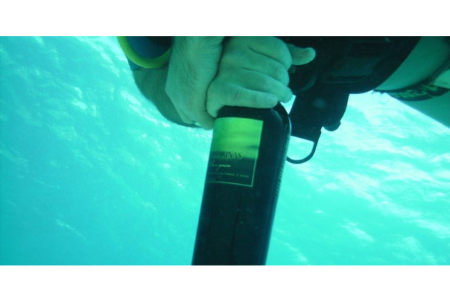 Bautismo de Buceo, Cavas Submarinas y Botella de Vino (Girona)