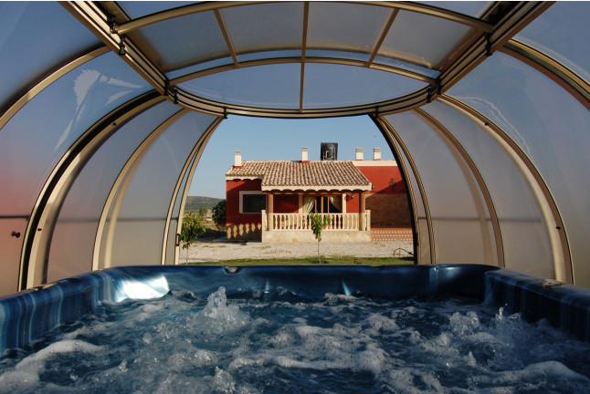 Escapada con Jacuzzi Privado en Vagón de Tren de Alojamientos Casa Ruiz (Caravaca De La Cruz, Murcia)