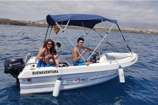 Alquiler de Barco sin Licencia (Tenerife)