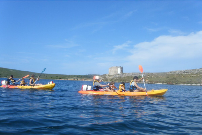 Alquiler de Kayak para dos (Fornells, Menorca)