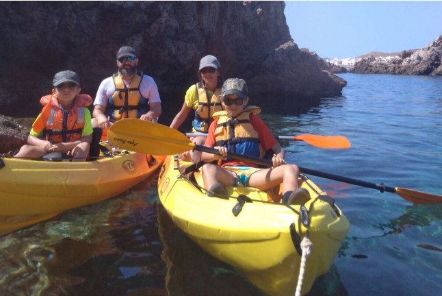 Alquiler de Kayak para dos (Fornells, Menorca)