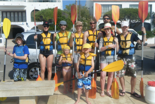 Alquiler de Kayak para dos (Fornells, Menorca)