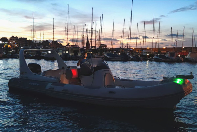 Amanecer en Barco con Fotos y Vídeos (La Caleta de Adeje, Tenerife)