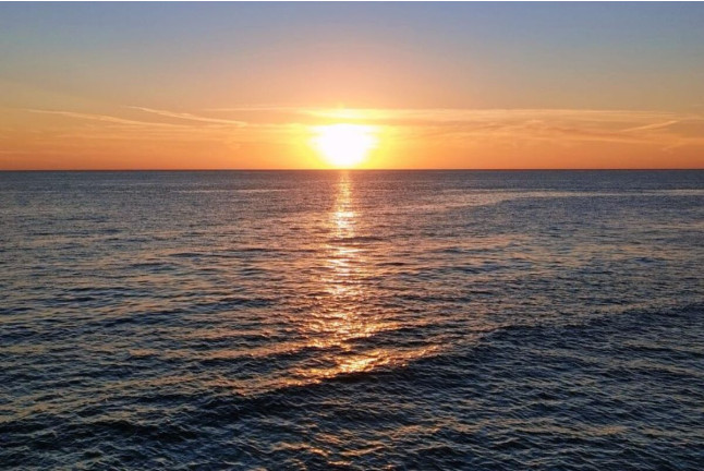 Amanecer en Barco con Fotos y Vídeos (La Caleta de Adeje, Tenerife)