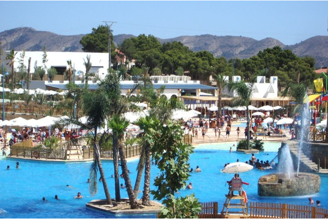 Entrada a Aqua Natura (Benidorm, Alicante)