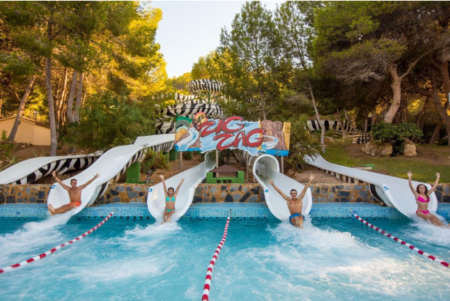 Entrada a Aqualandia (Benidorm, Alicante)