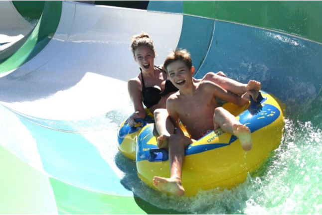 Entrada a Aqualava Waterpark en Playa Blanca (Lanzarote)