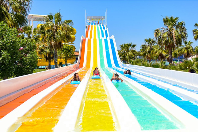 Entrada a Aquashow Park (Quarteira, Portugal)