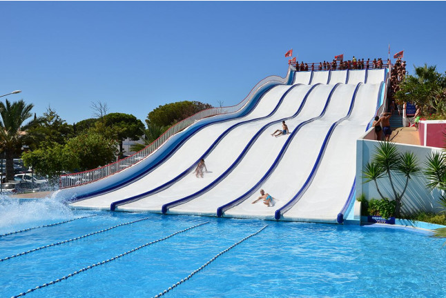 Entrada a Aquashow Park (Quarteira, Portugal)