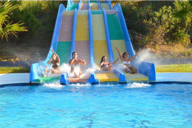 Entrada a Aquopolis Cartaya (Huelva)