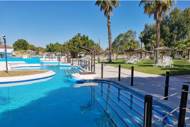Entrada a Aquopolis Cartaya (Huelva)