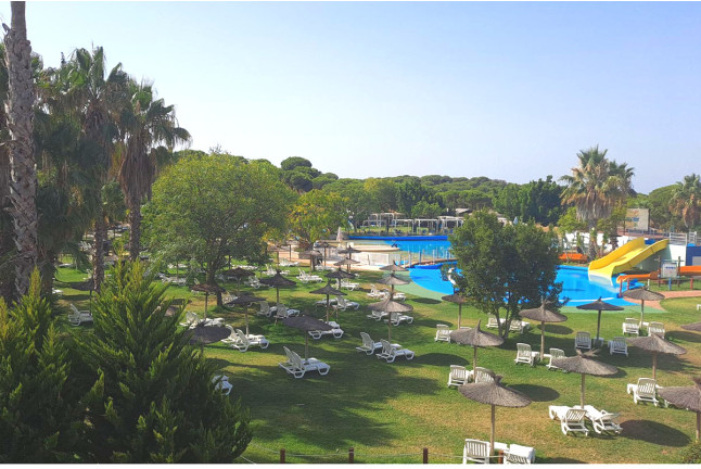 Entrada a Aquopolis Cartaya (Huelva)