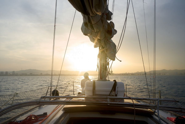 Atardecer en Velero (Badalona, Barcelona)