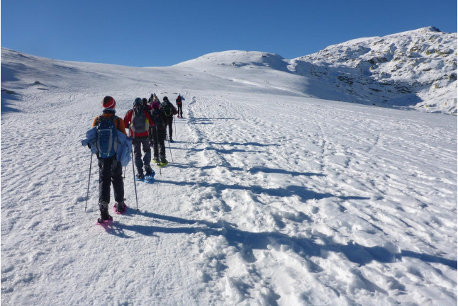 Aventura Invernal: Raquetas de Nieve y Circuito Spa (Madrid)