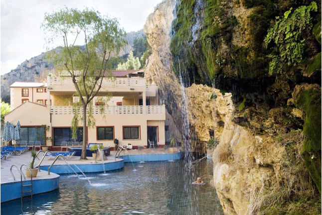Circuito Termal y Masaje en Hotel Balneario de La Virgen (Jaraba, Zaragoza)