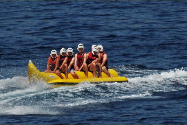 Banana Boat para dos en Benidorm (Alicante)