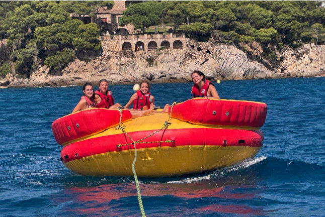 Sesión de Banana Boat o Magic Disc en Platja d'Aro (Girona)
