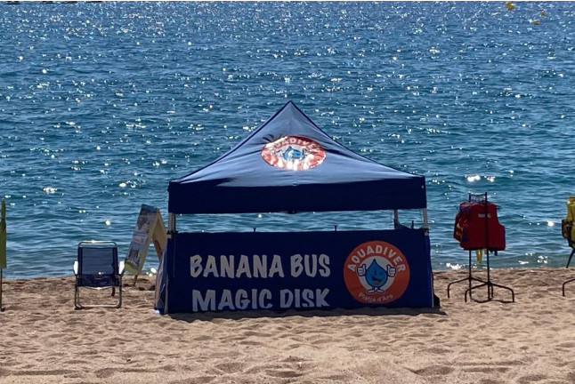 Sesión de Banana Boat o Magic Disc en Platja d'Aro (Girona)