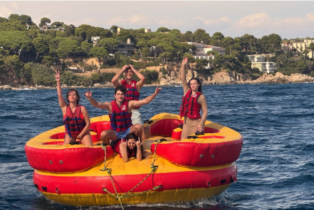 Sesión de Banana Boat o Magic Disc en Platja d'Aro (Girona)
