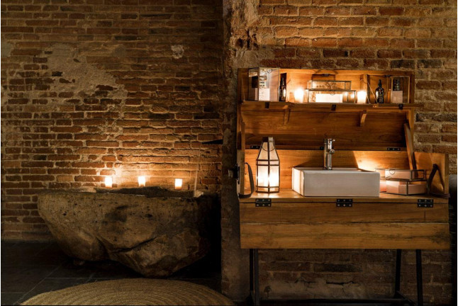 The Ancient Thermal Bath: Baños Termales en AIRE Ancient Baths Barcelona (Barcelona)