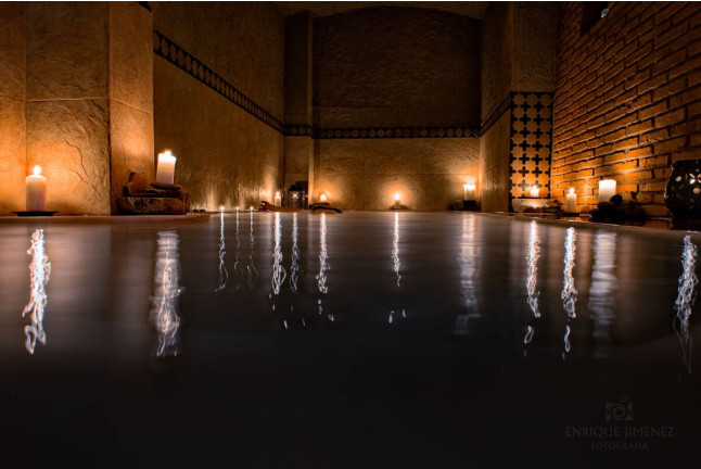 Baños Árabes y Masaje 30 minutos en Hammam Almeraya (Almería)