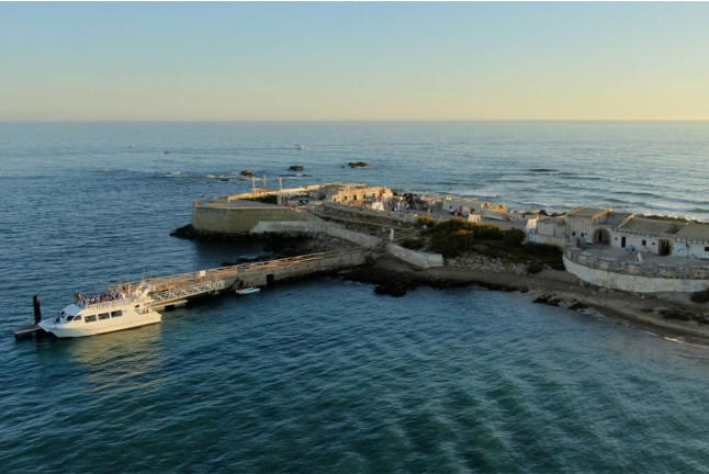 Visita al Castillo Sancti Petri en Barco para dos (Chiclana de la Frontera, Cádiz)
