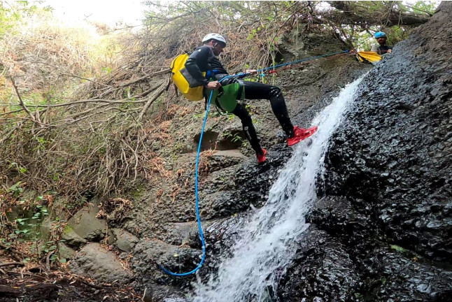Barranquismo Acuático: Barranco de Cernícalos (Gran Canaria)