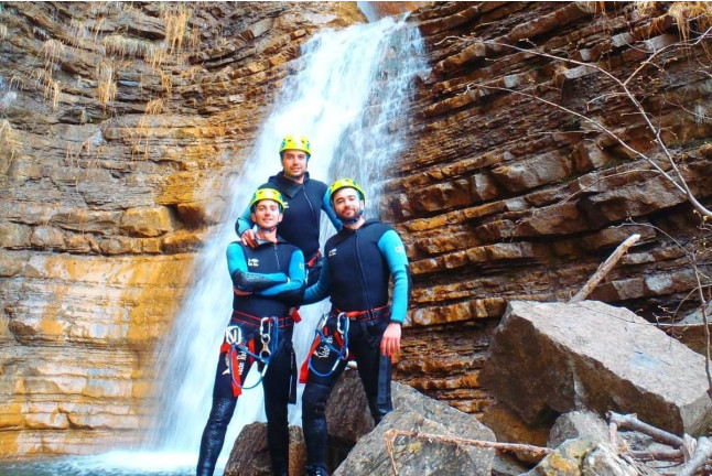 Descenso de Barrancos con Fotos: Las Gloces, Furco, Forcos o El Gorgol (Huesca)